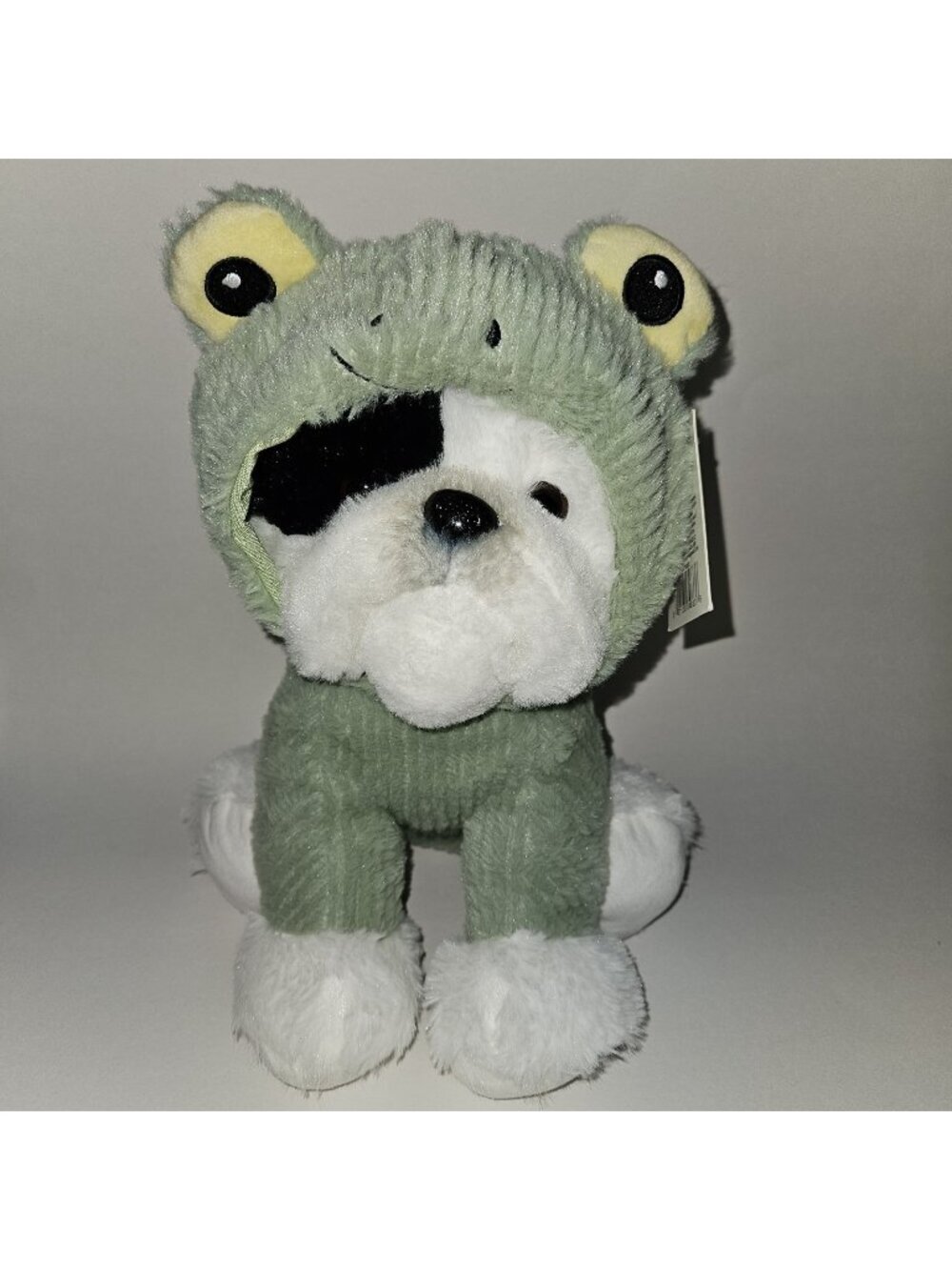 NEW Hugfun Dress Up French Bull Dog Frog Plush 10.5" Toy Signature Select w/TAG